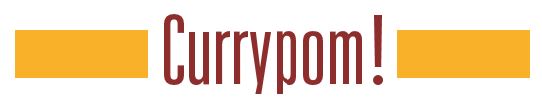 Brand logo for Currypom!