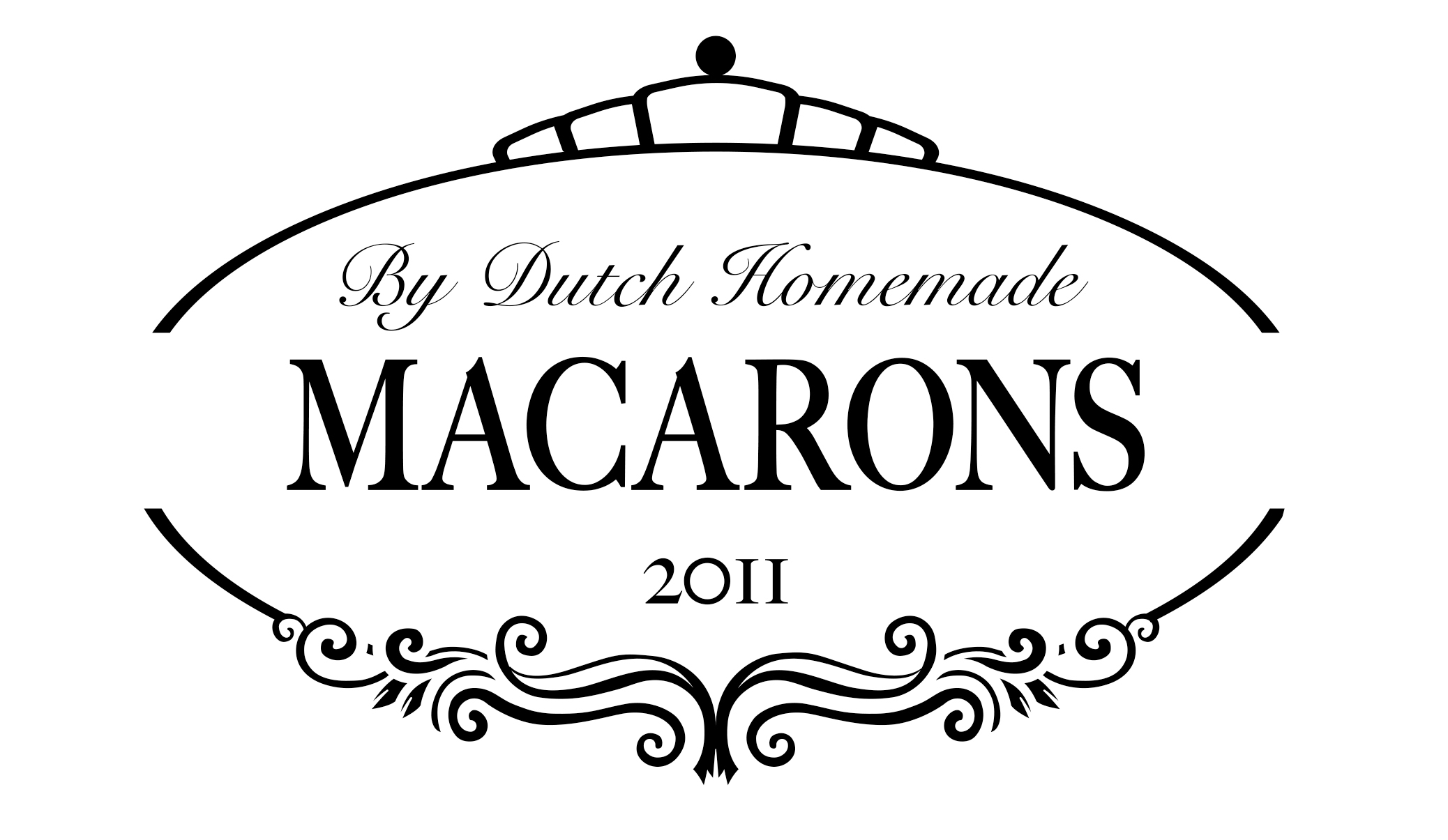 Markenlogo für Macarons
